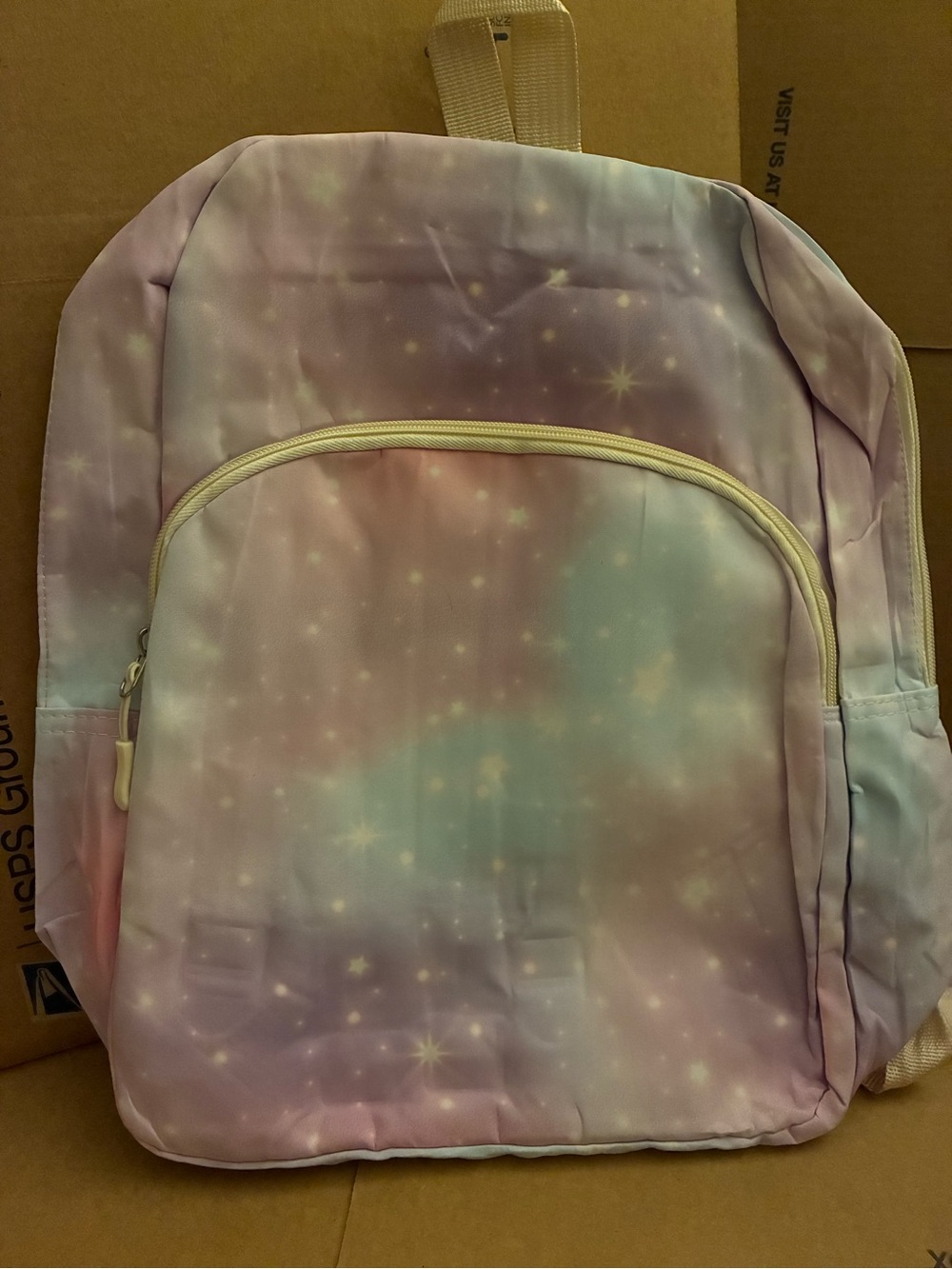 Kids Space Print Backpack - Blue with Filled Pencil Pouch - Picture 5 of 8